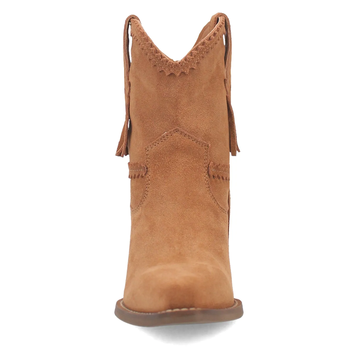 Dingo Womens Fandango Bootie Camel Leather Fashion Boots