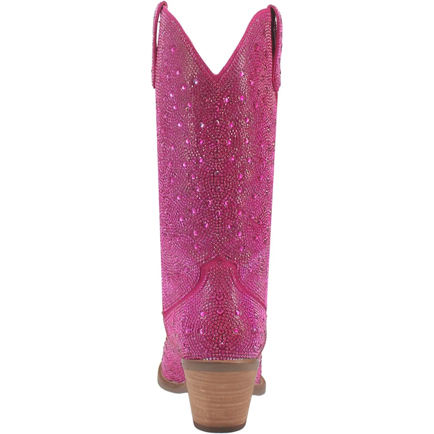 Dingo Womens Silver Dollar Fuchsia Leather Fashion Boots