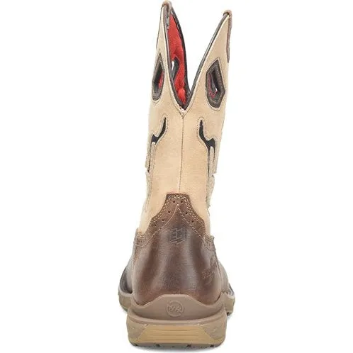 Double H Men's Phantom Rider Syphon 11" Wide ST Roper Work Boot -Brown- DH5389