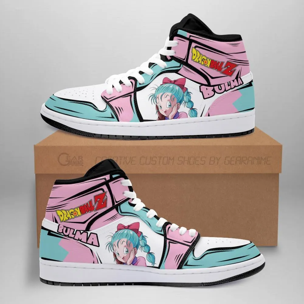 Dragon Ball Bulma Sneakers Custom Anime Shoes