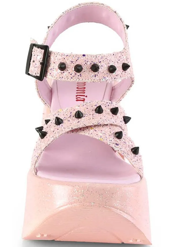 DYNAMITE-02 [Pink Glitter] | PLATFORMS [PREORDER]