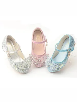 Enchanted Steps Butterfly Bow Mary Jane Shoes By Liv and Mia