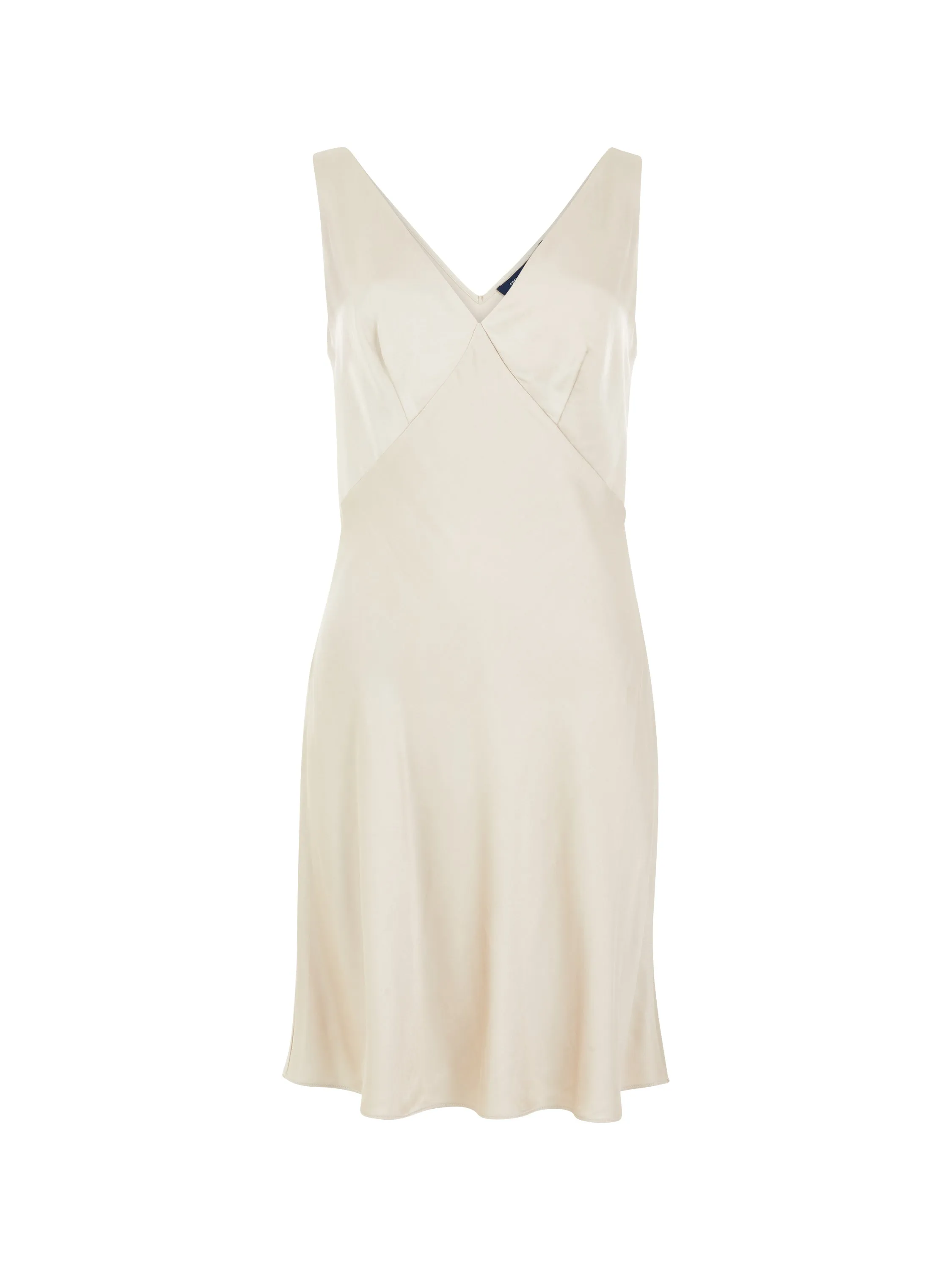 Ennis Eco Satin Slip Mini Dress