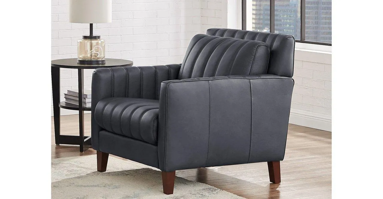 Ennis Leather Sofa Collection