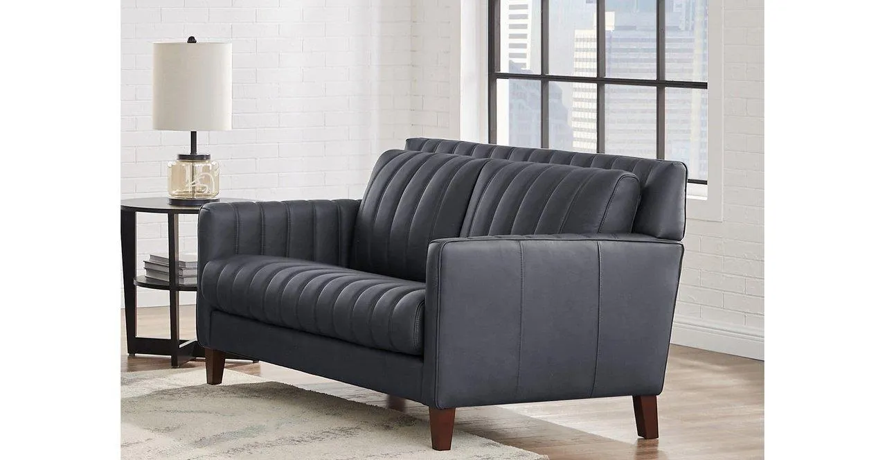 Ennis Leather Sofa Collection