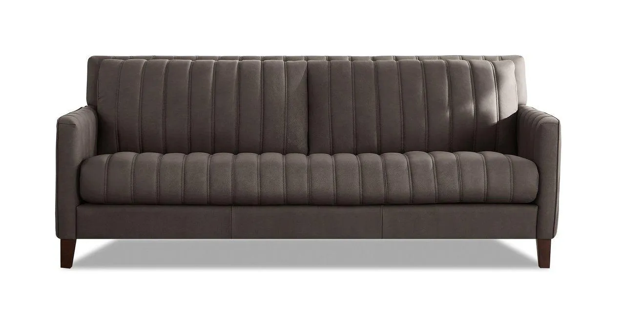 Ennis Leather Sofa Collection