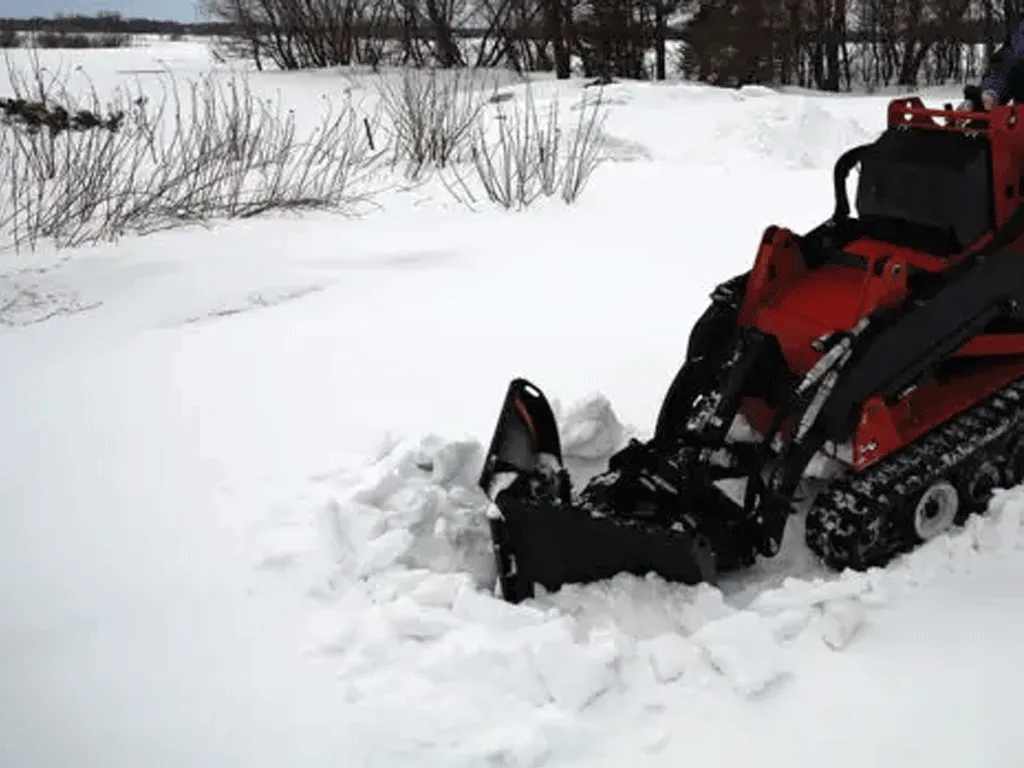 ERSKINE Mini Skid Steer V-Plow