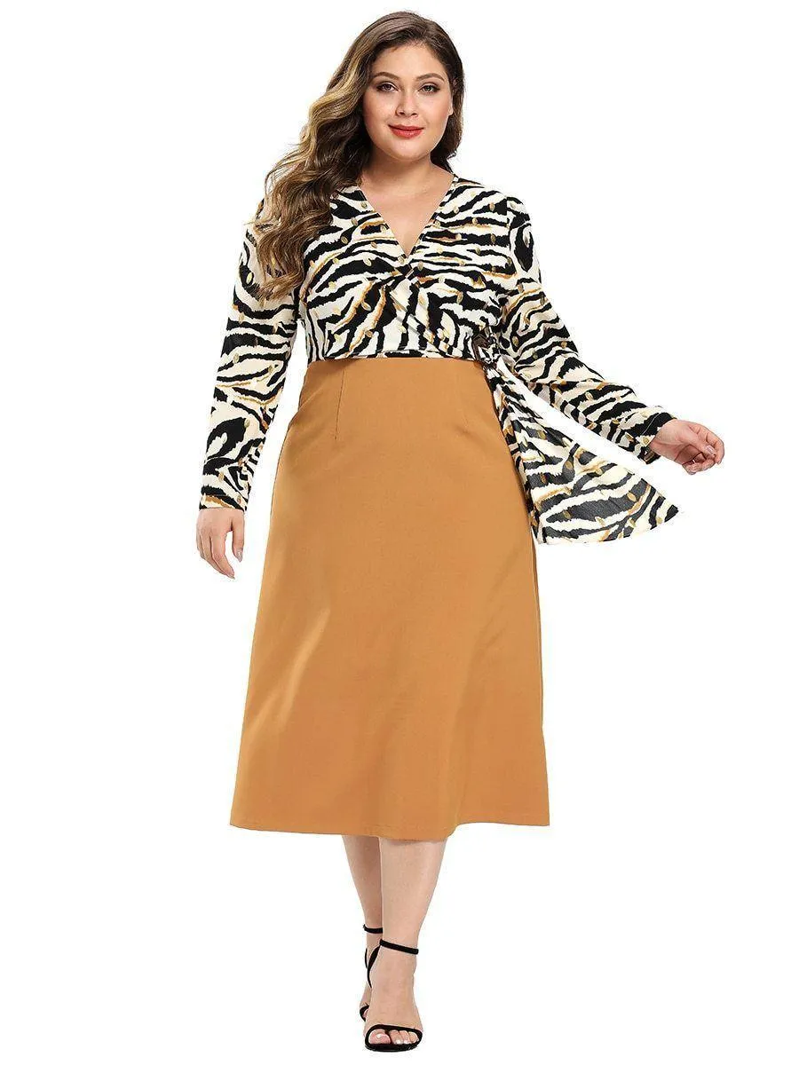 Escape From It Leopard Print Dress