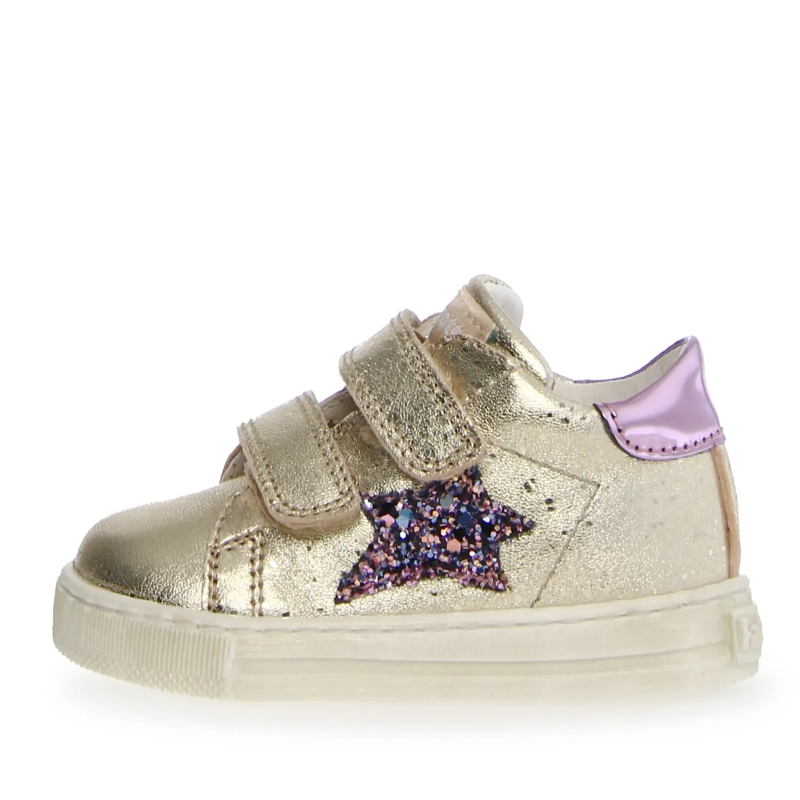 Falcotto Sasha Vl Girl's Casual Shoes - Platinum/Pink