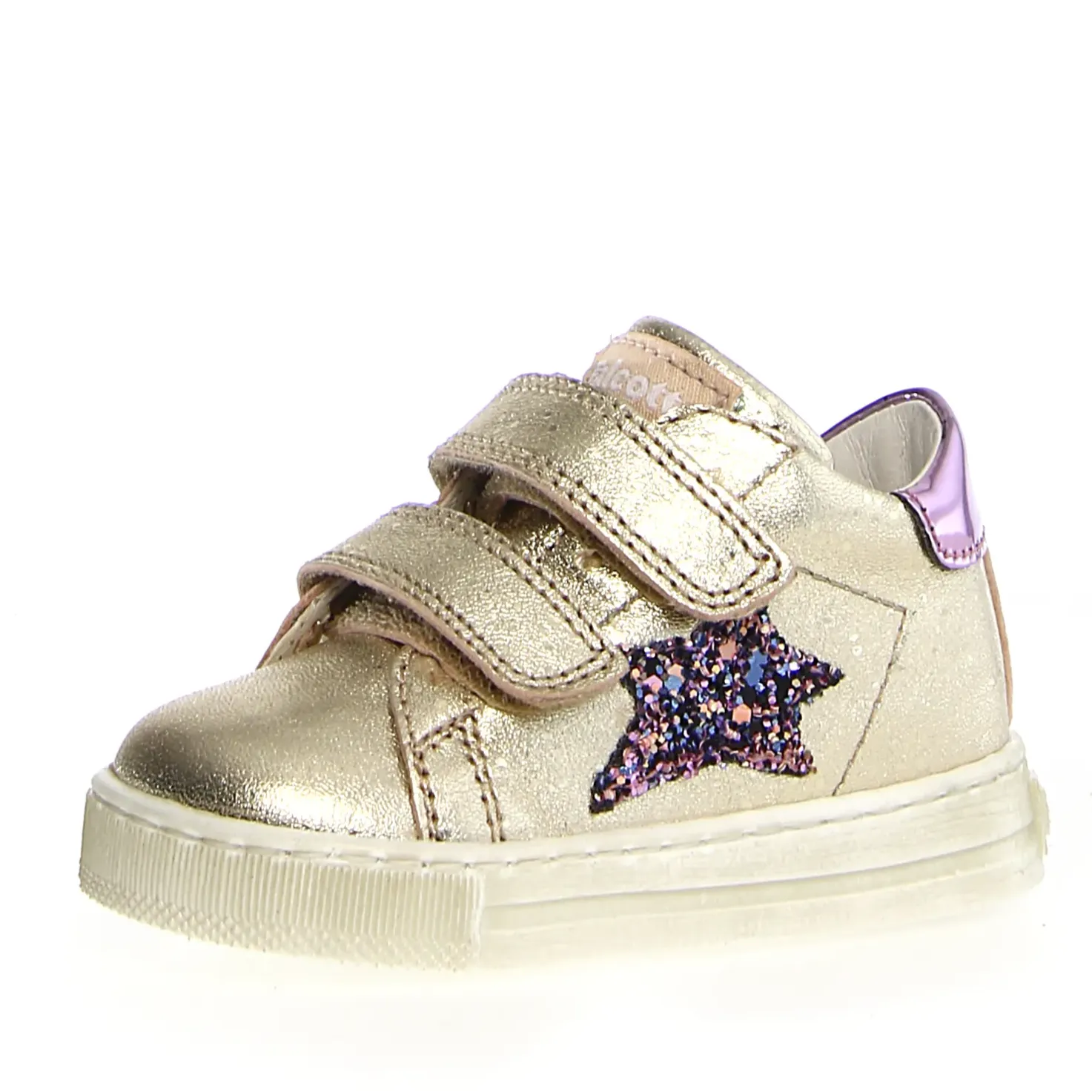 Falcotto Sasha Vl Girl's Casual Shoes - Platinum/Pink