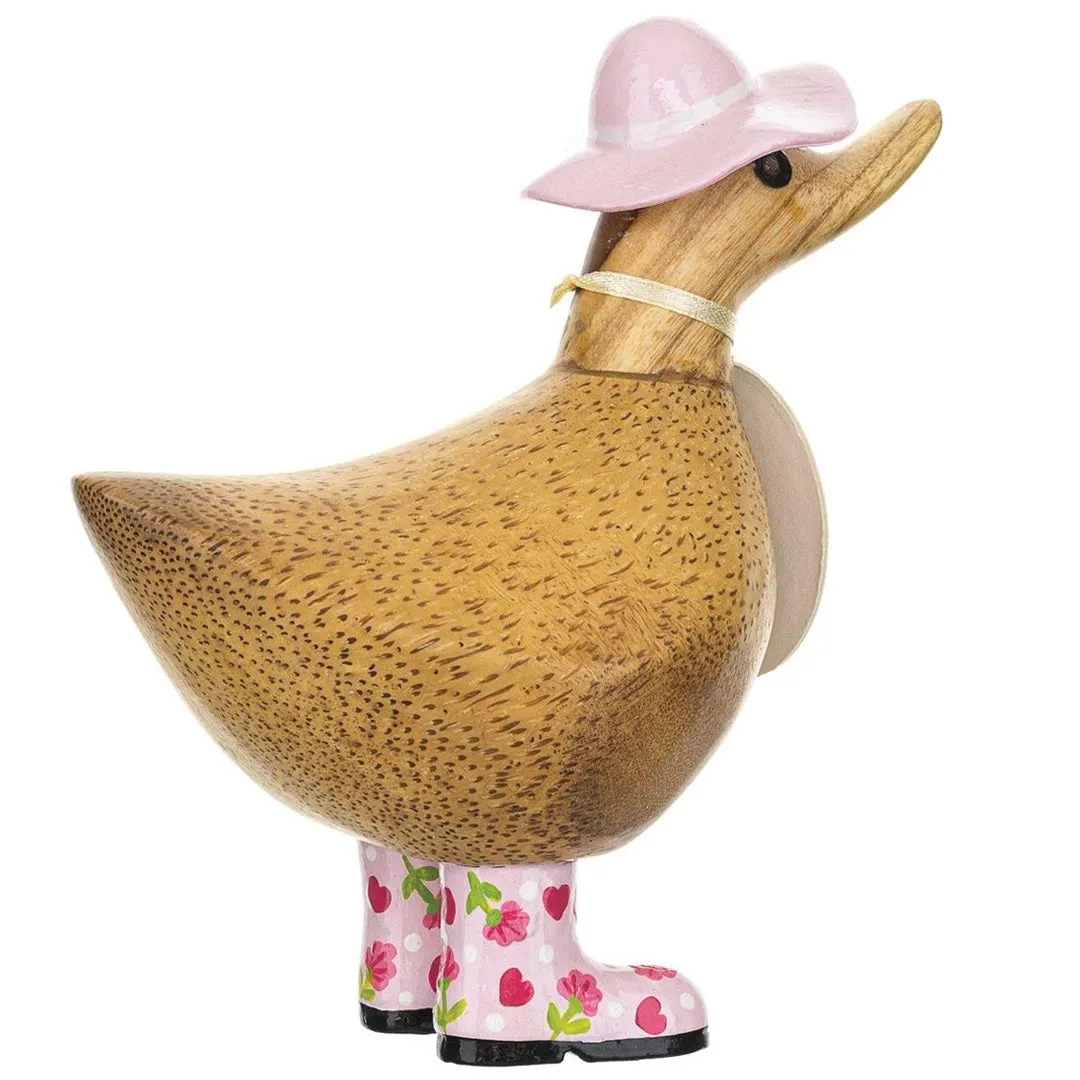 Floral Hat & Boots Ducky 6"