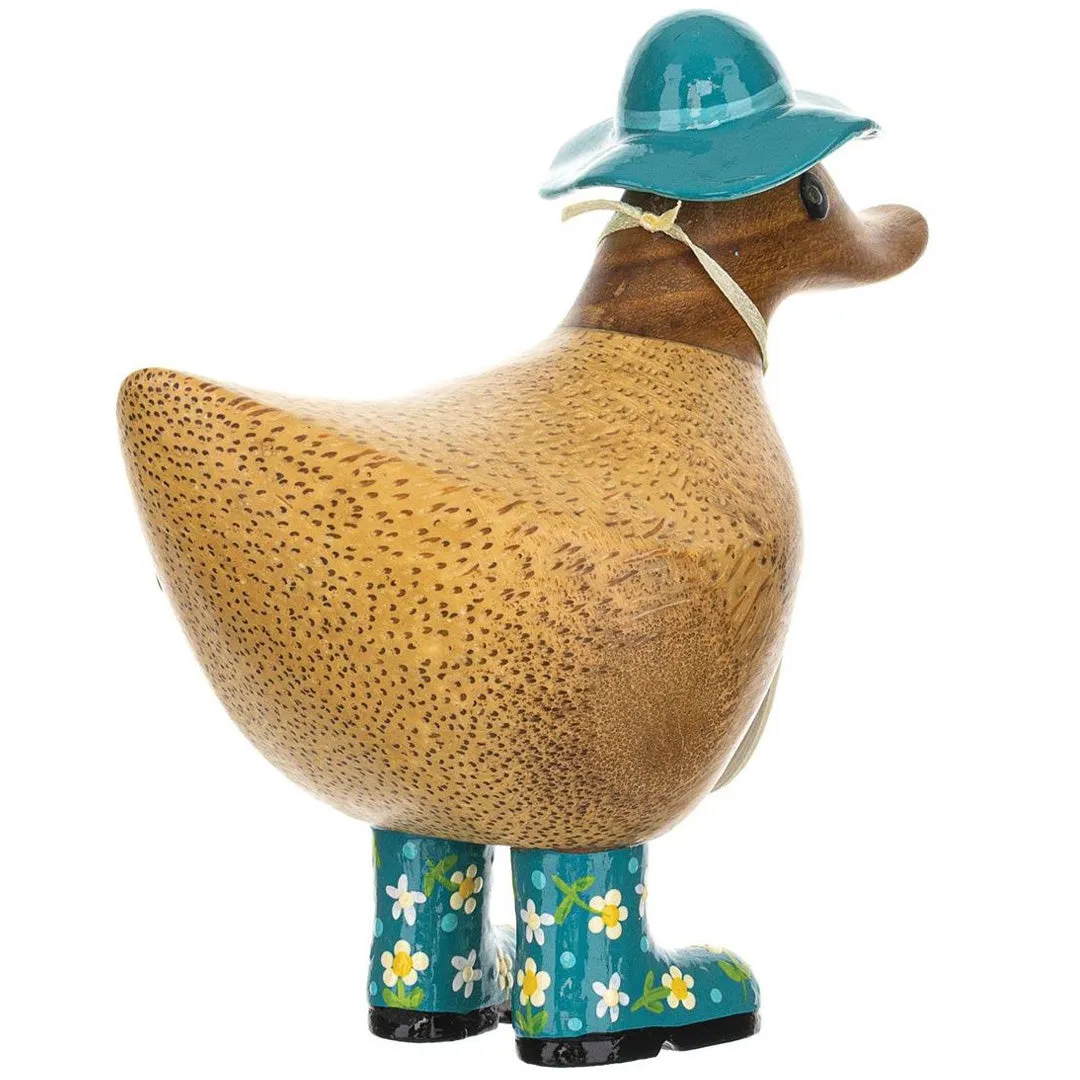 Floral Hat & Boots Ducky 6"