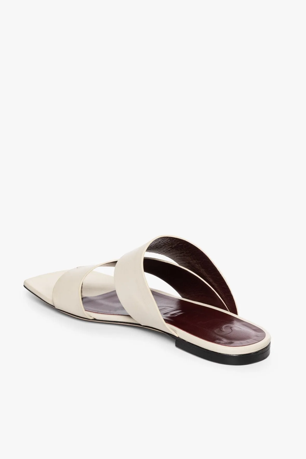 FLY FLAT SANDAL | CREAM