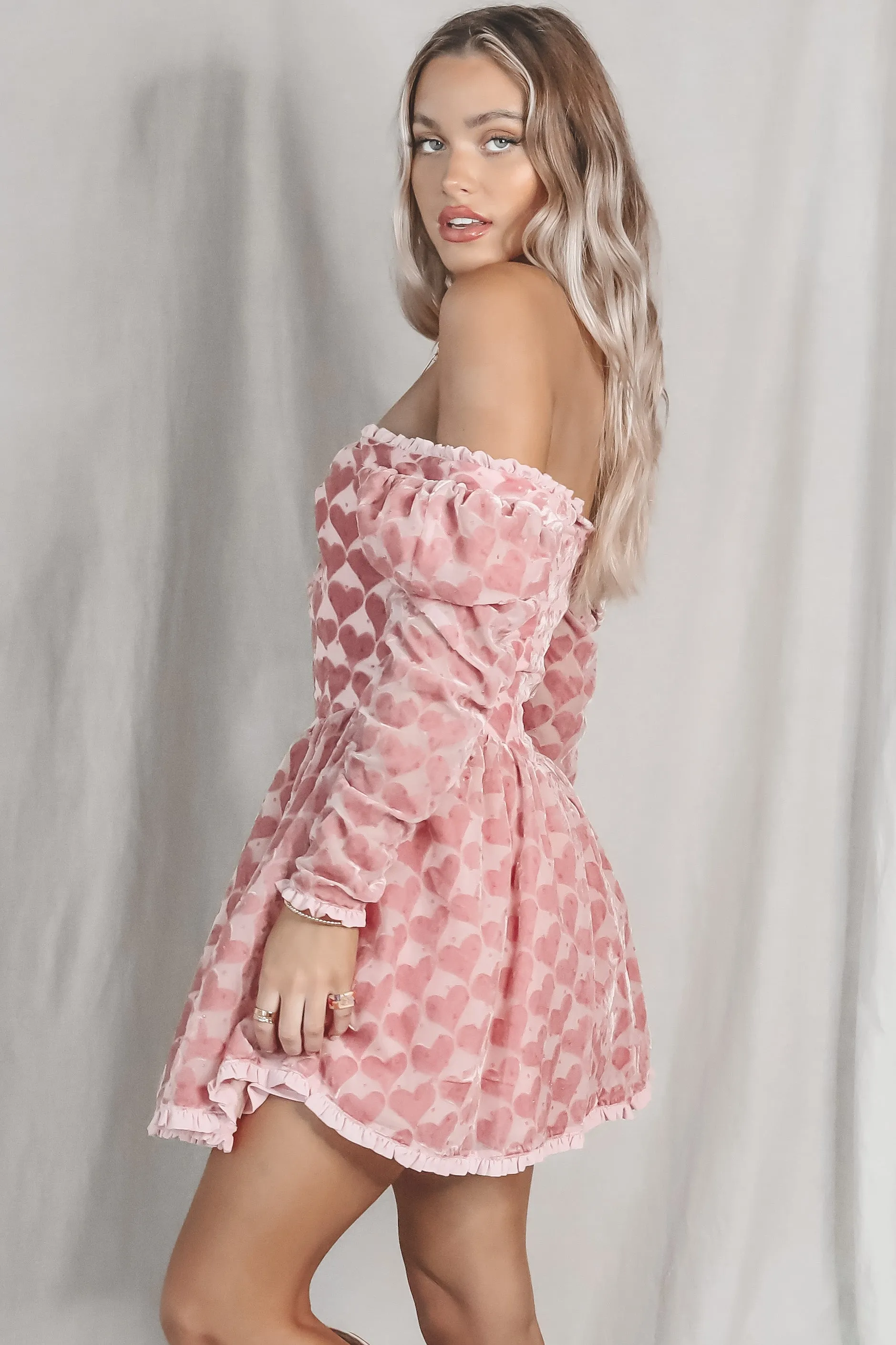 FOR LOVE & LEMONS Theresa Mini Dress