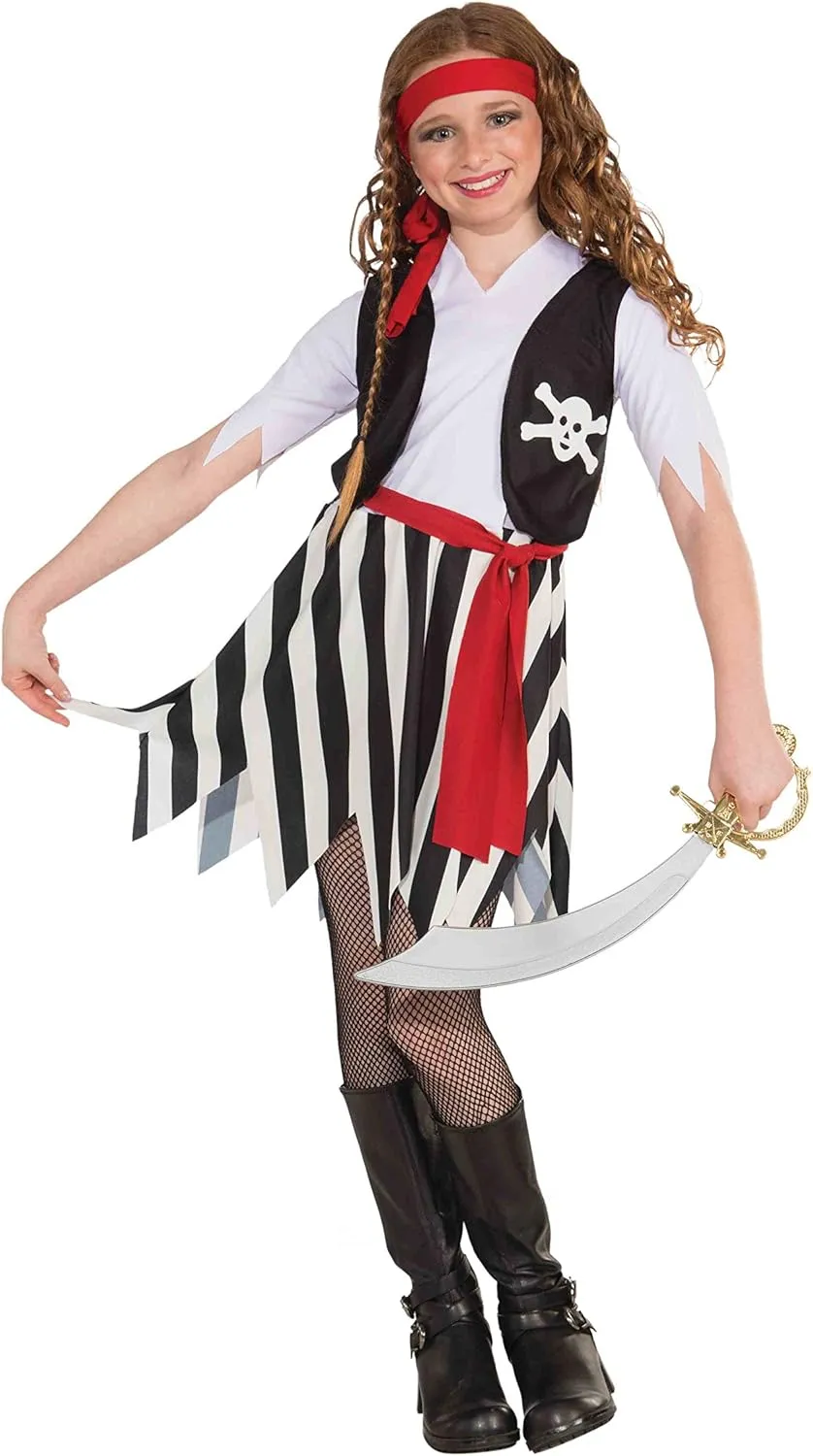 Forum Novelties Girls Buccaneer Costume