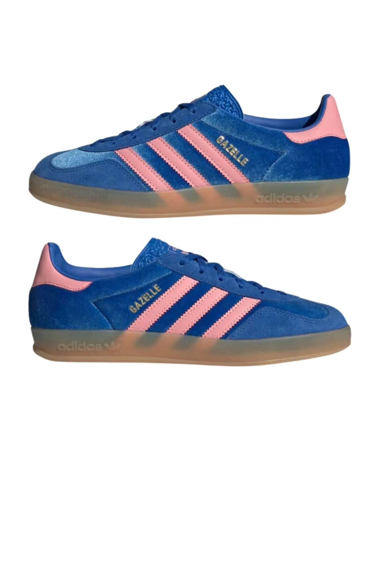 Gazelle Indoor W Blue Semi Pink Spark Gum