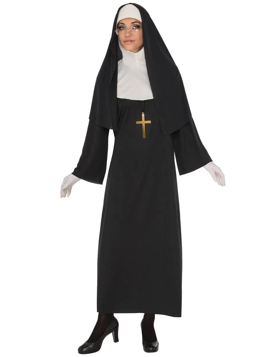 Godly Womens Plus Size Nun Dress Up Costume