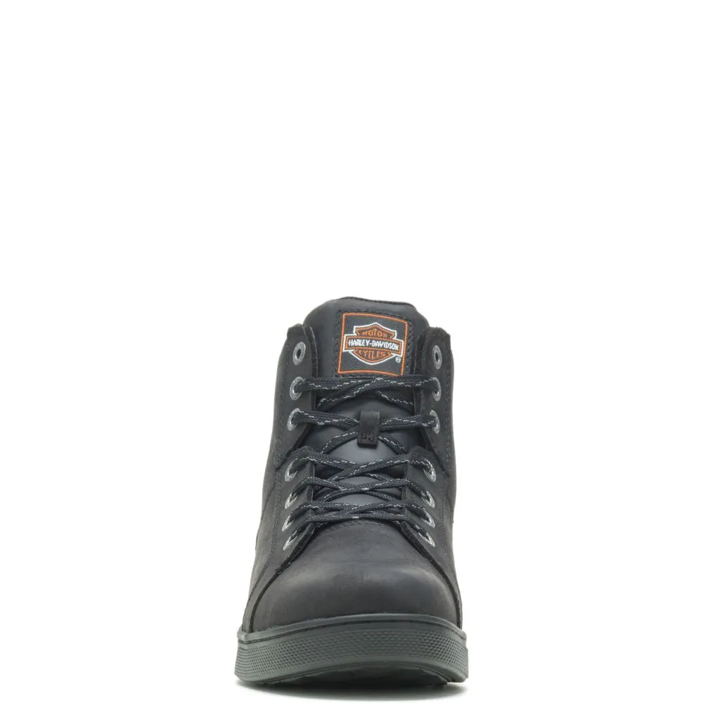 'Harley Davidson' Men's 4.75" Watkins Riding Sneaker - Black