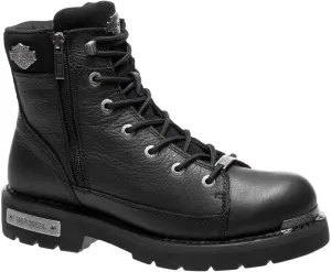 'Harley Davidson' Men's 5.75" Chipman Zip Boot - Black