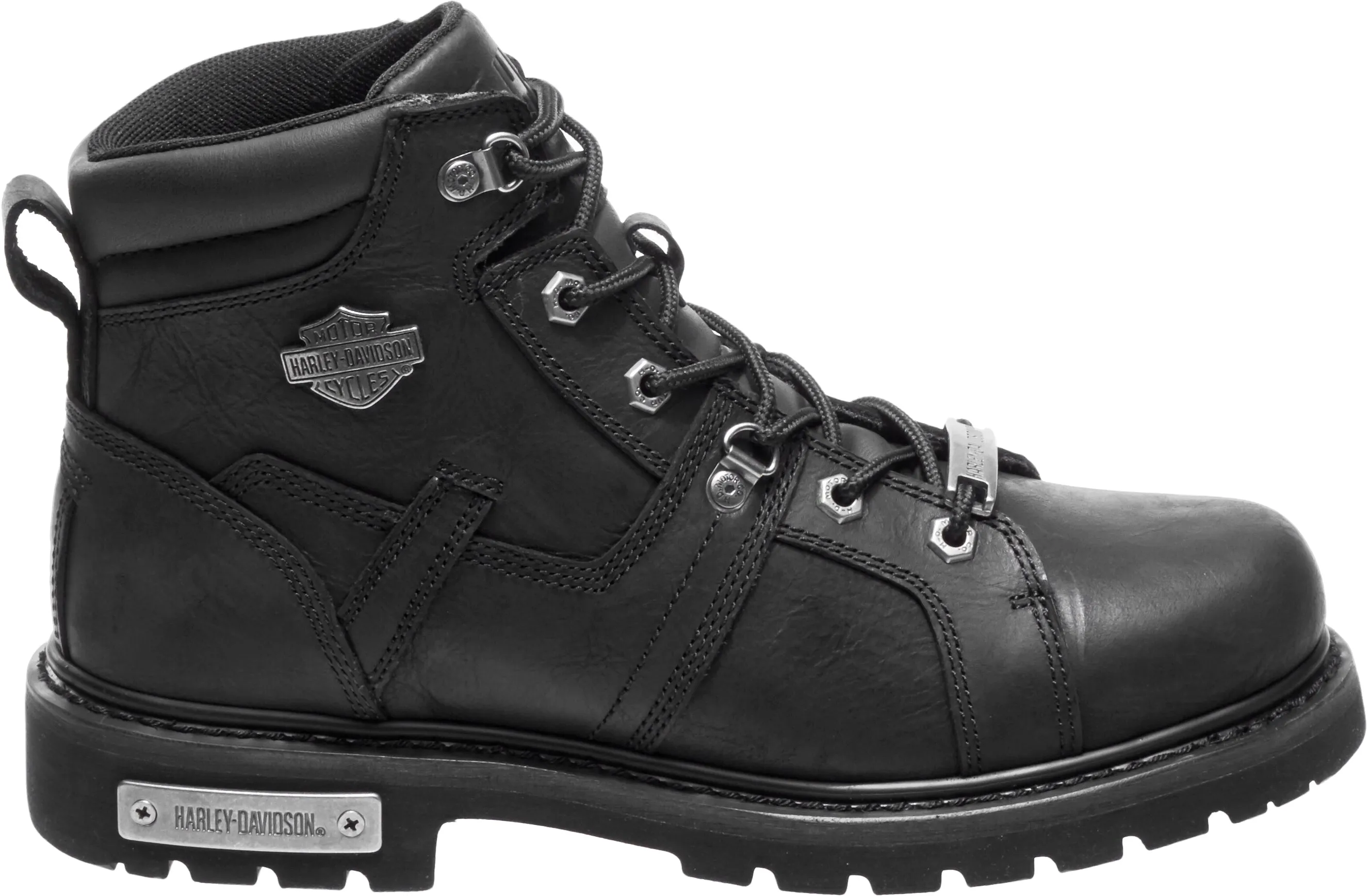 'Harley Davidson' Men's 5" Ruskin Lace Up Boot - Black