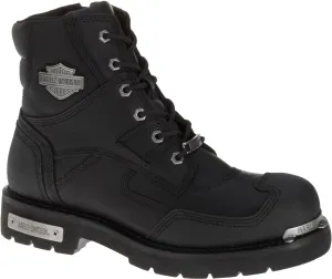 'Harley Davidson' Men's 6" Zak Steel Toe - Black