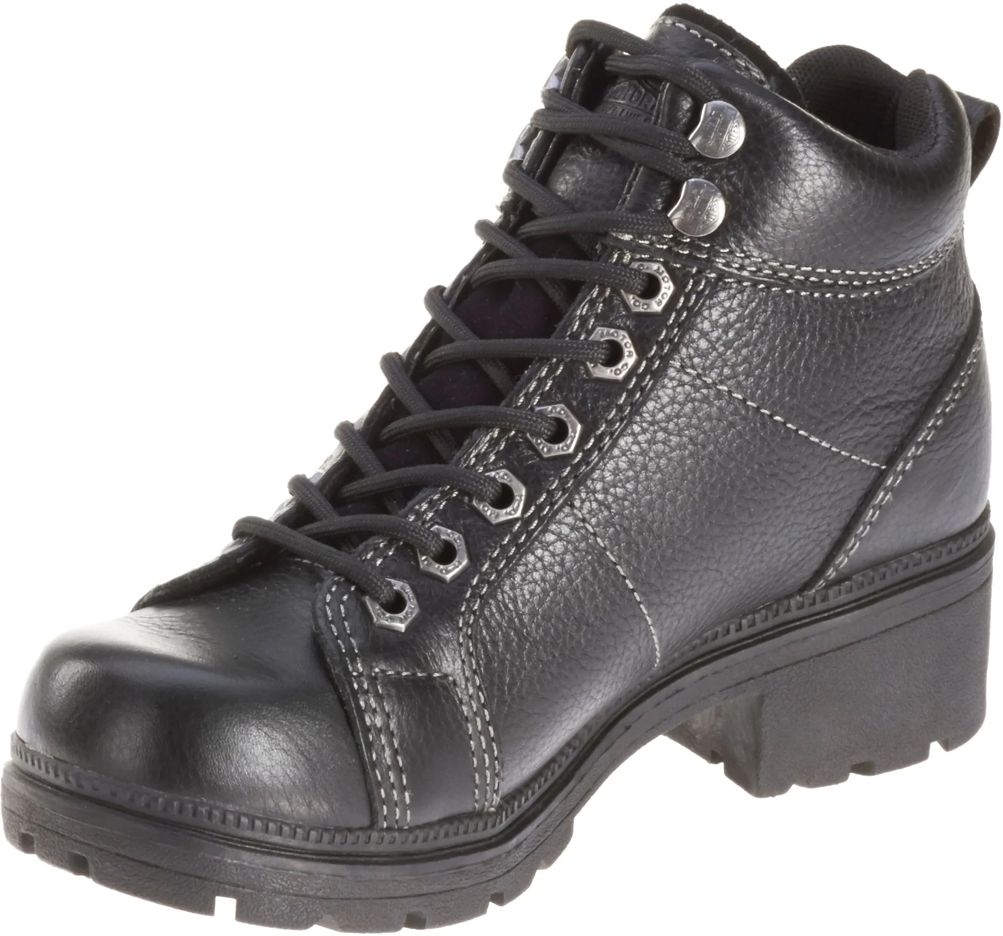 'Harley Davidson' Women's 4" Tyler Lace Up - Black