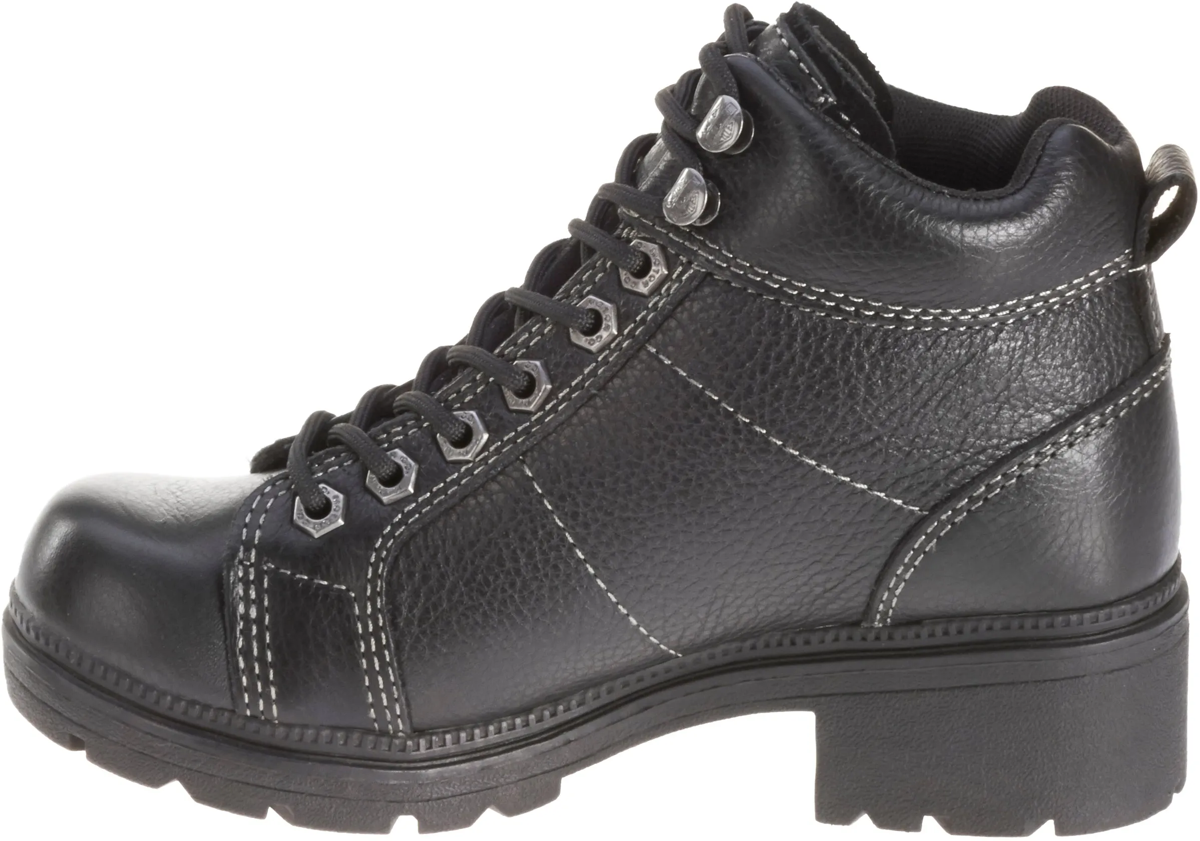 'Harley Davidson' Women's 4" Tyler Lace Up - Black