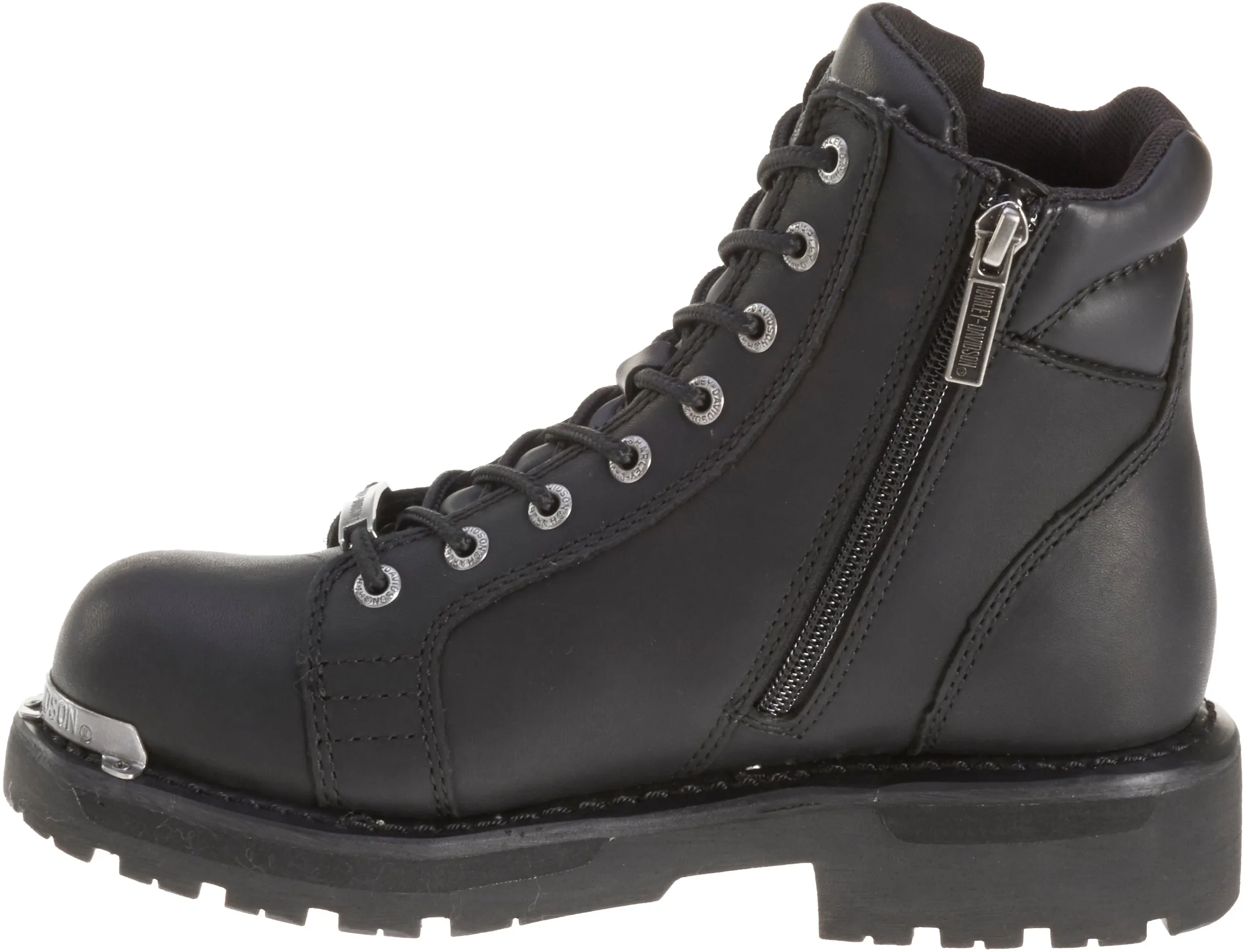 'Harley Davidson' Women's 5.5" Maddy Zip Boot - Black