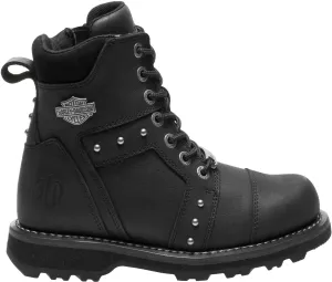 'Harley Davidson' Women's 5.5" Oakleigh Leather - Black