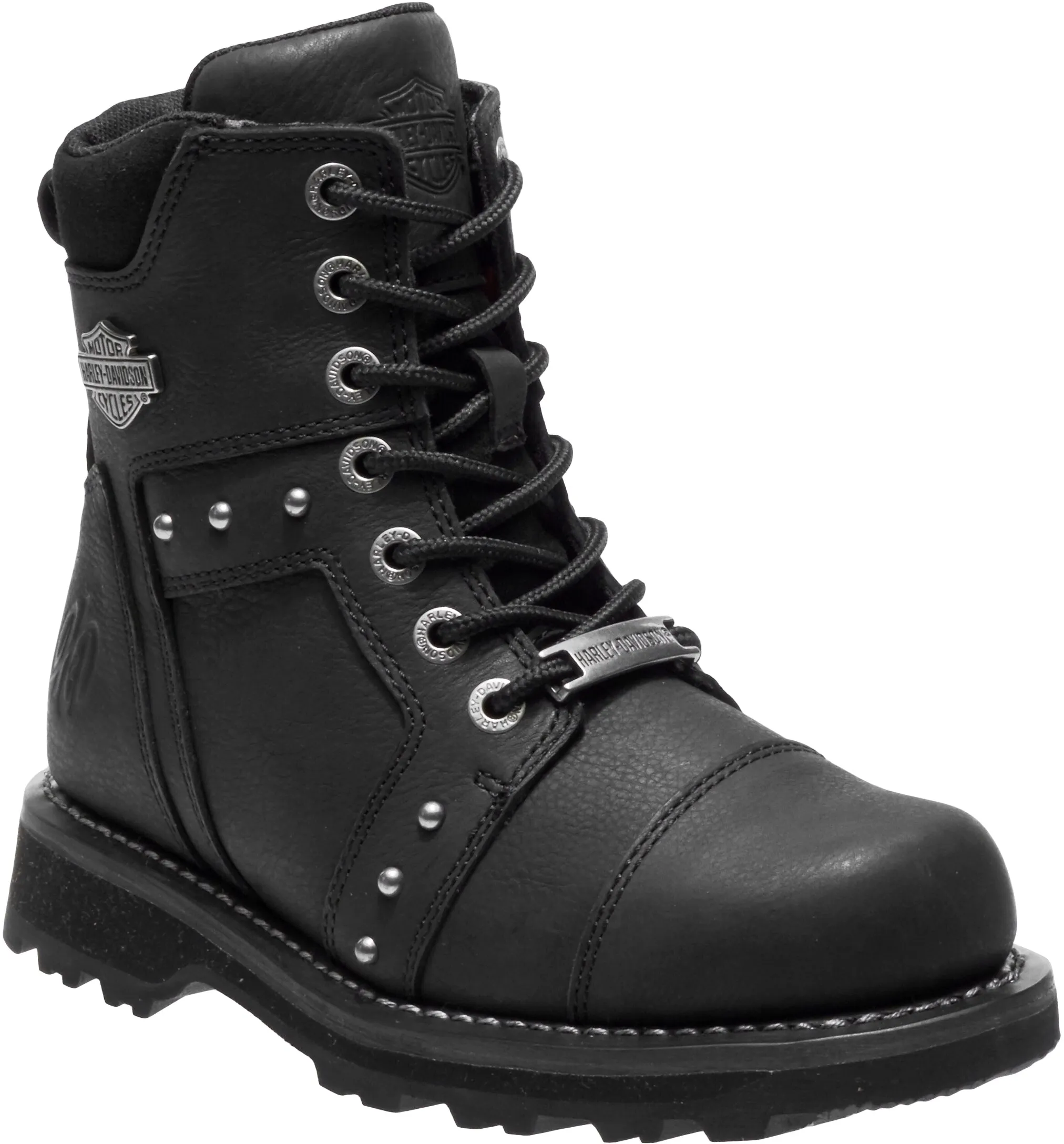 'Harley Davidson' Women's 5.5" Oakleigh Leather - Black