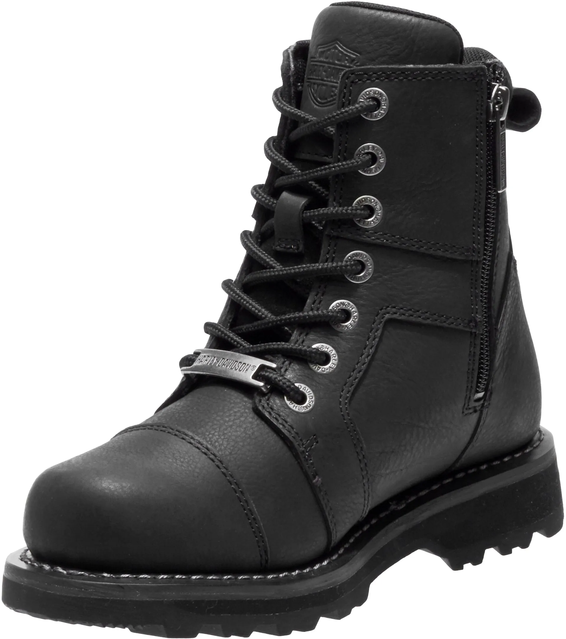 'Harley Davidson' Women's 5.5" Oakleigh Leather - Black