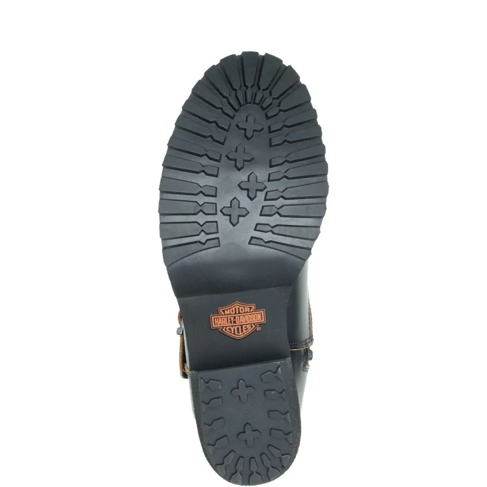 'Harley Davidson' Women's 6.5" Lalanne Engineer - Black