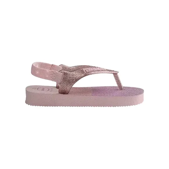 Havaianas Baby Palette Glow Jandals Candy Pink