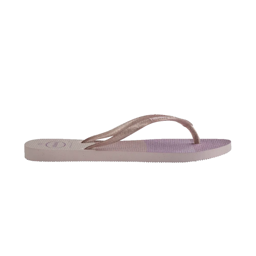 Havaianas Kids Slim Palette Glow Flip Flops