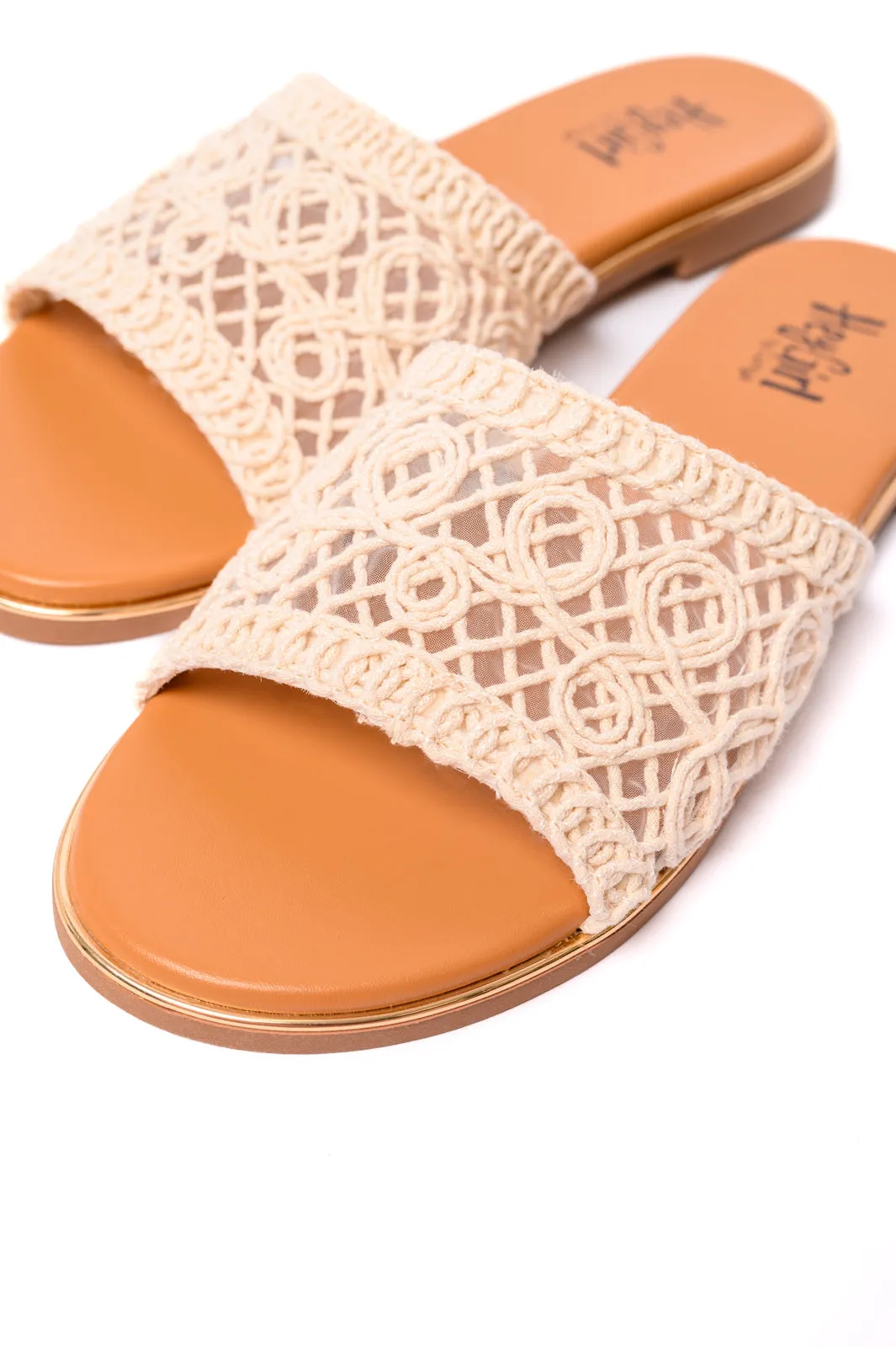 Hey Beach Sandals in Natural - CORKYS