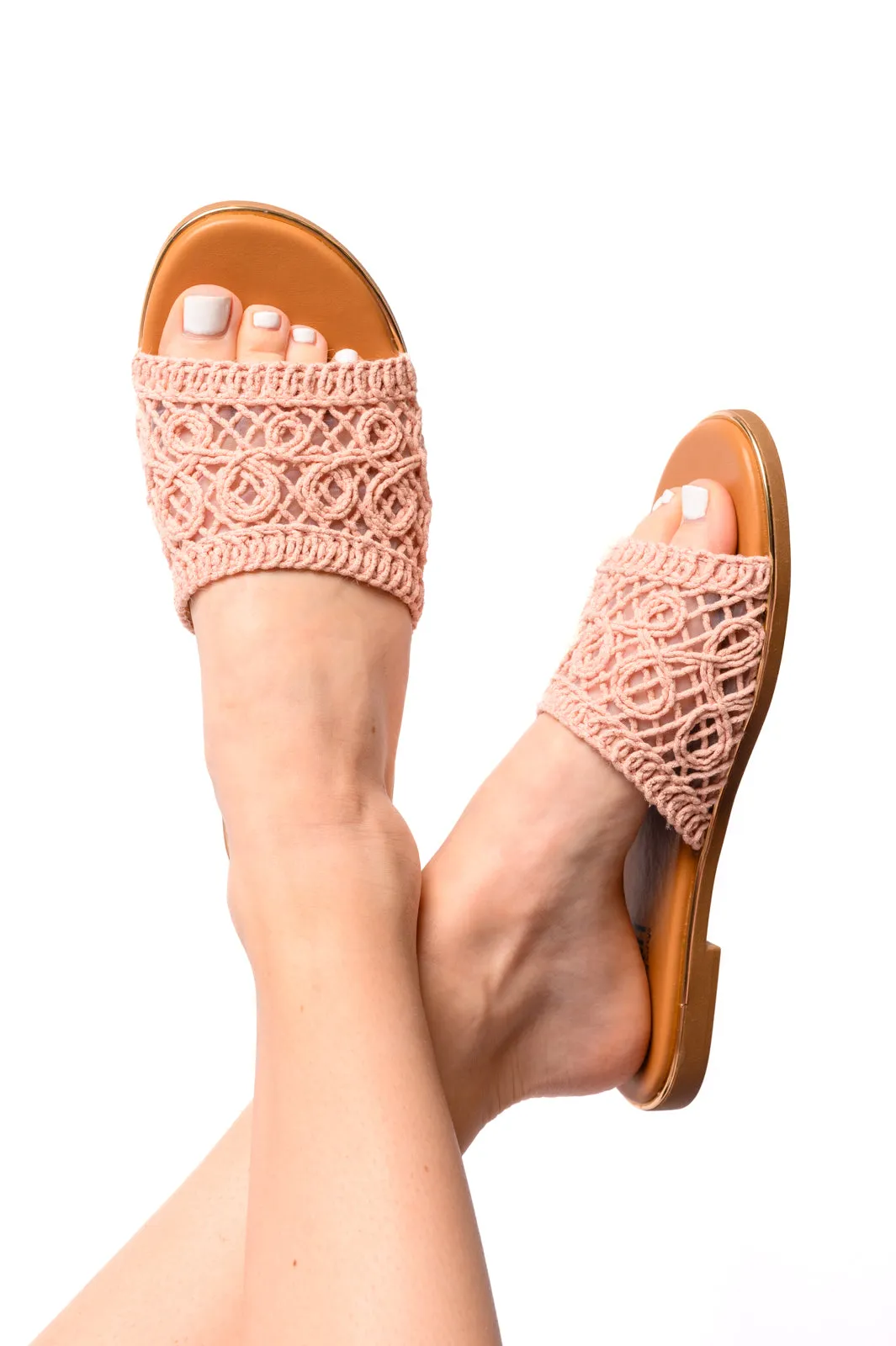 Hey Beach Sandals in Pink - CORKYS