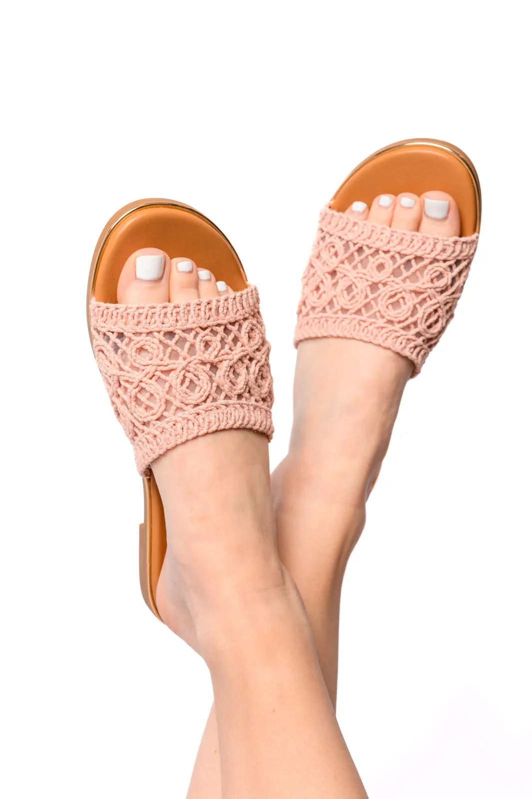 Hey Beach Sandals in Pink - CORKYS