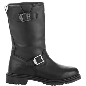 'Highway 21' Tall 12" Primary Engineer Boot - Black