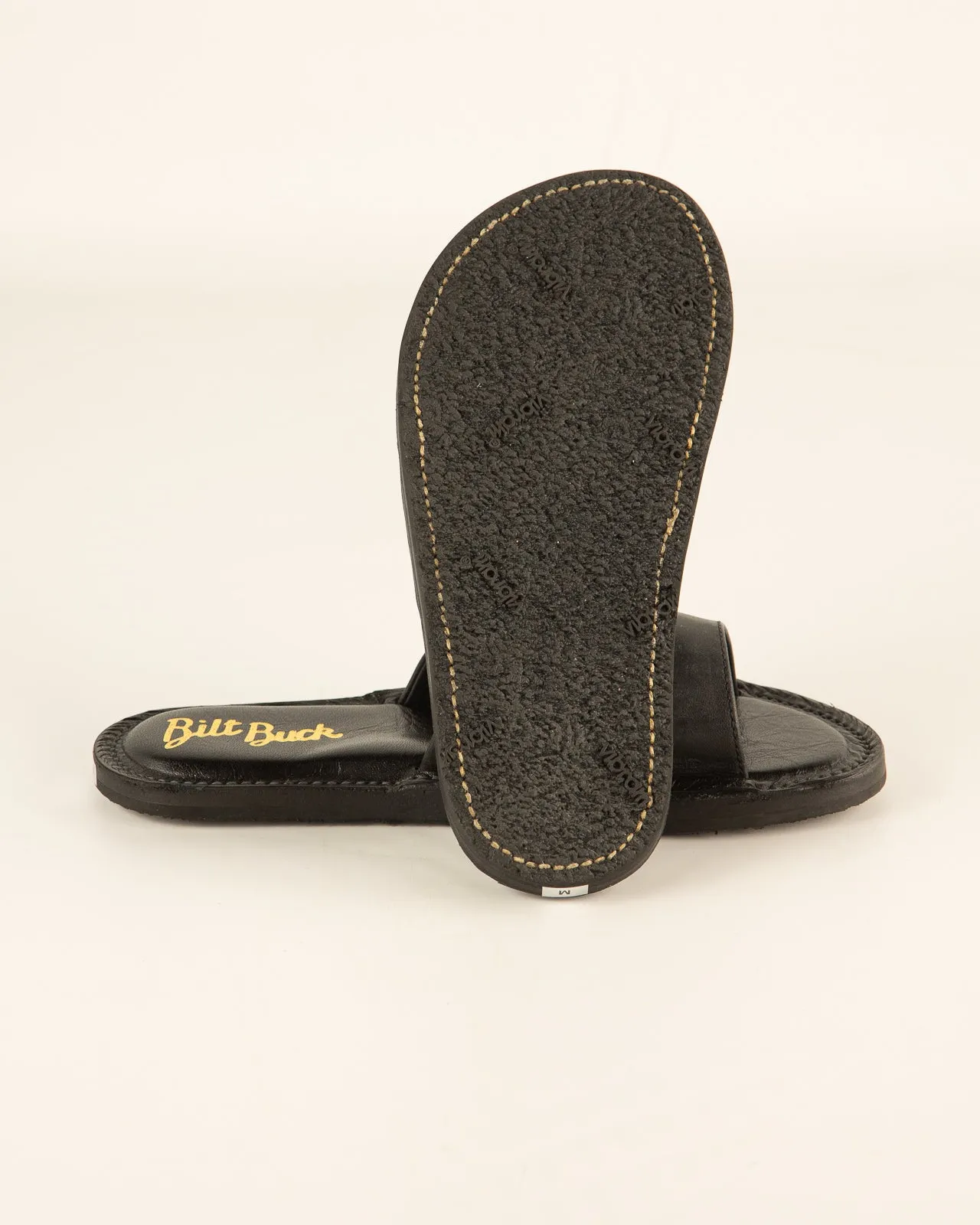 Horsehide Sandals - Black