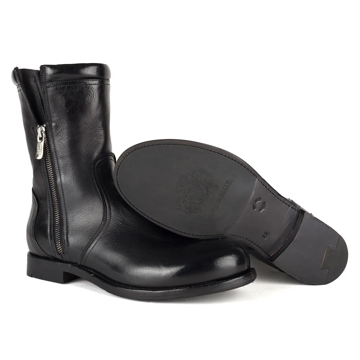 HORUS 24000<br>Black biker boot