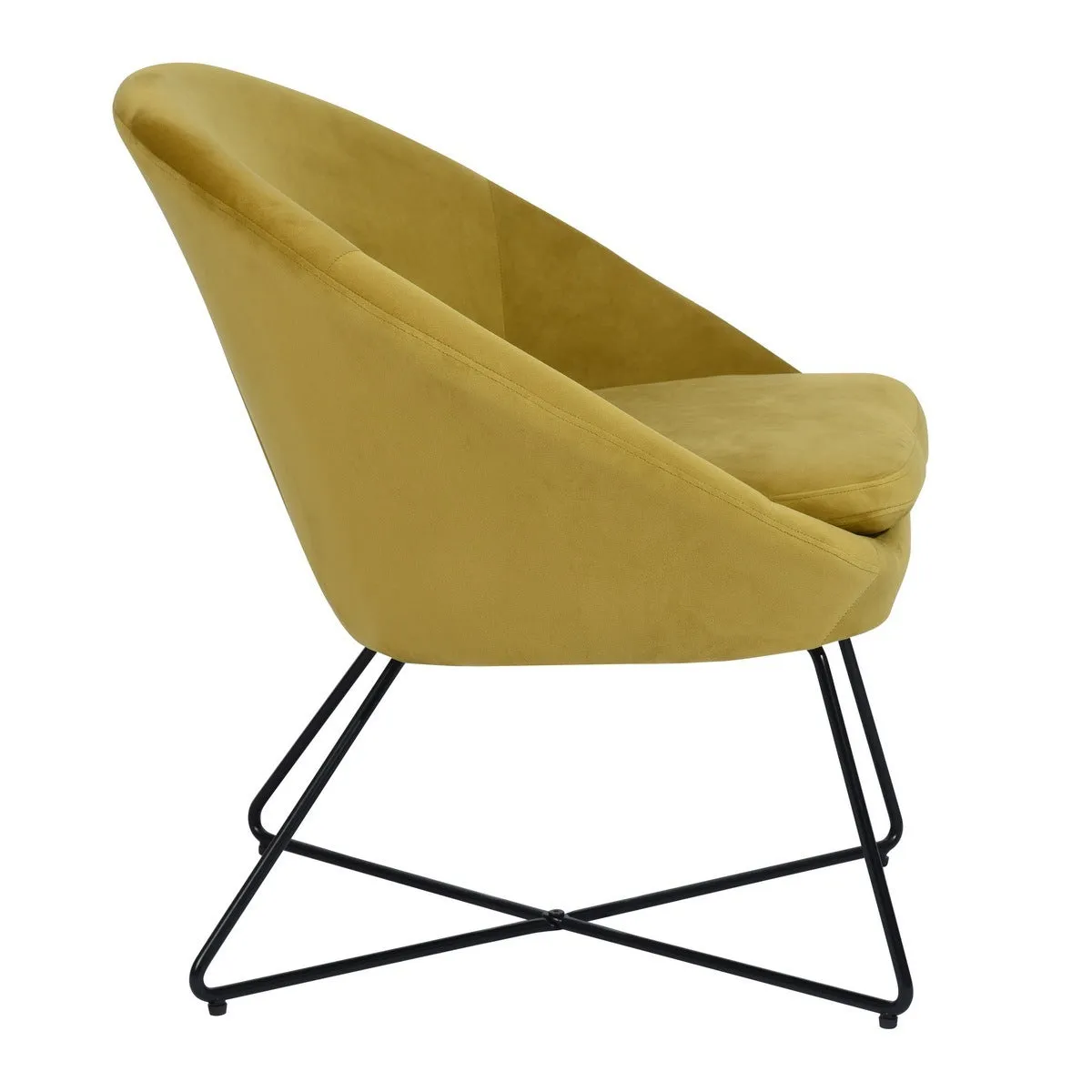 Irene Accent Chair- Yellow