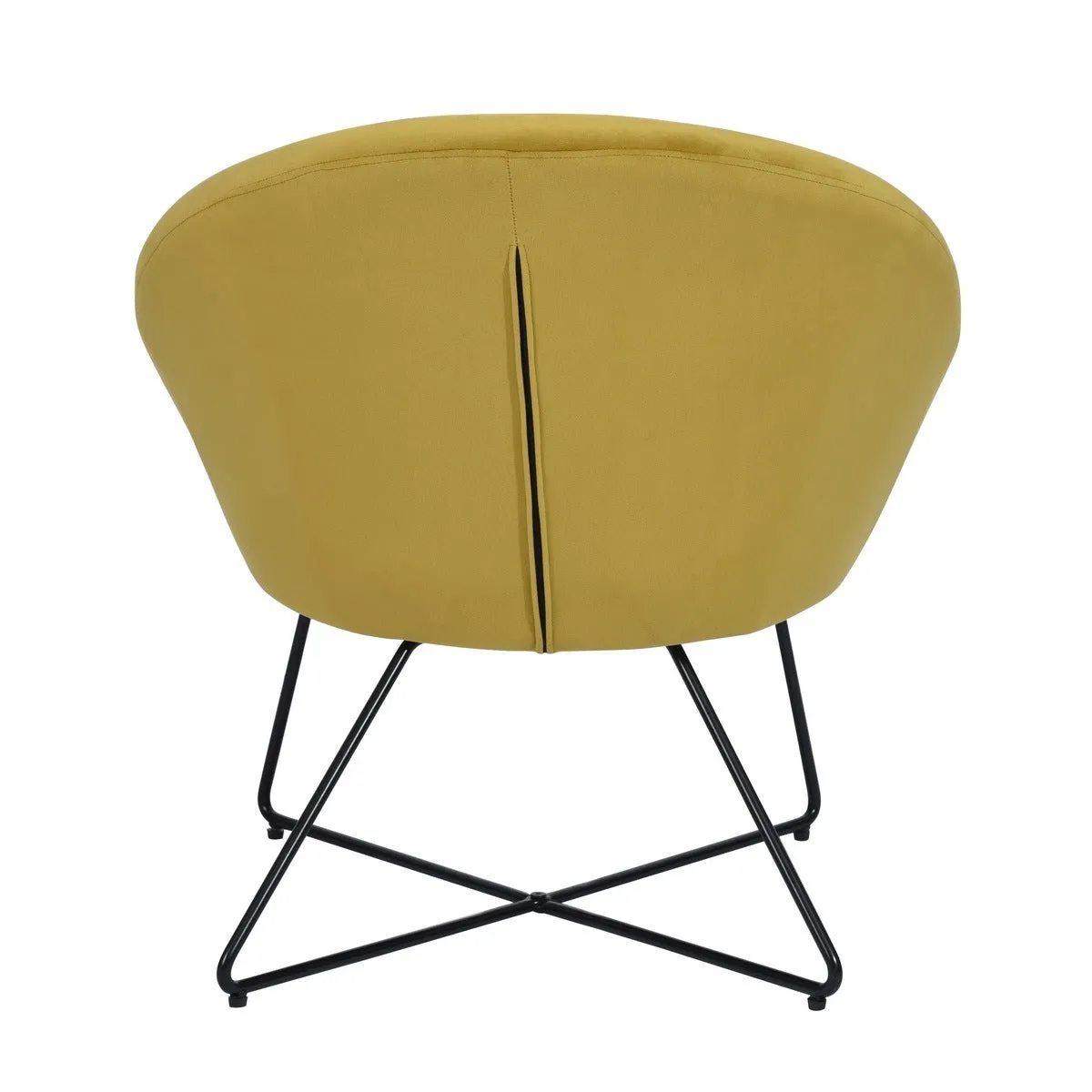 Irene Accent Chair- Yellow