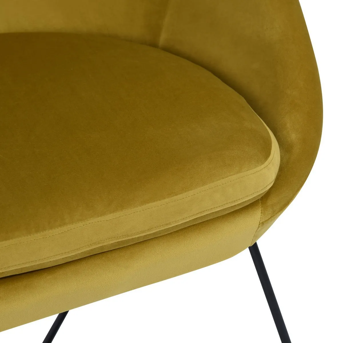 Irene Accent Chair- Yellow