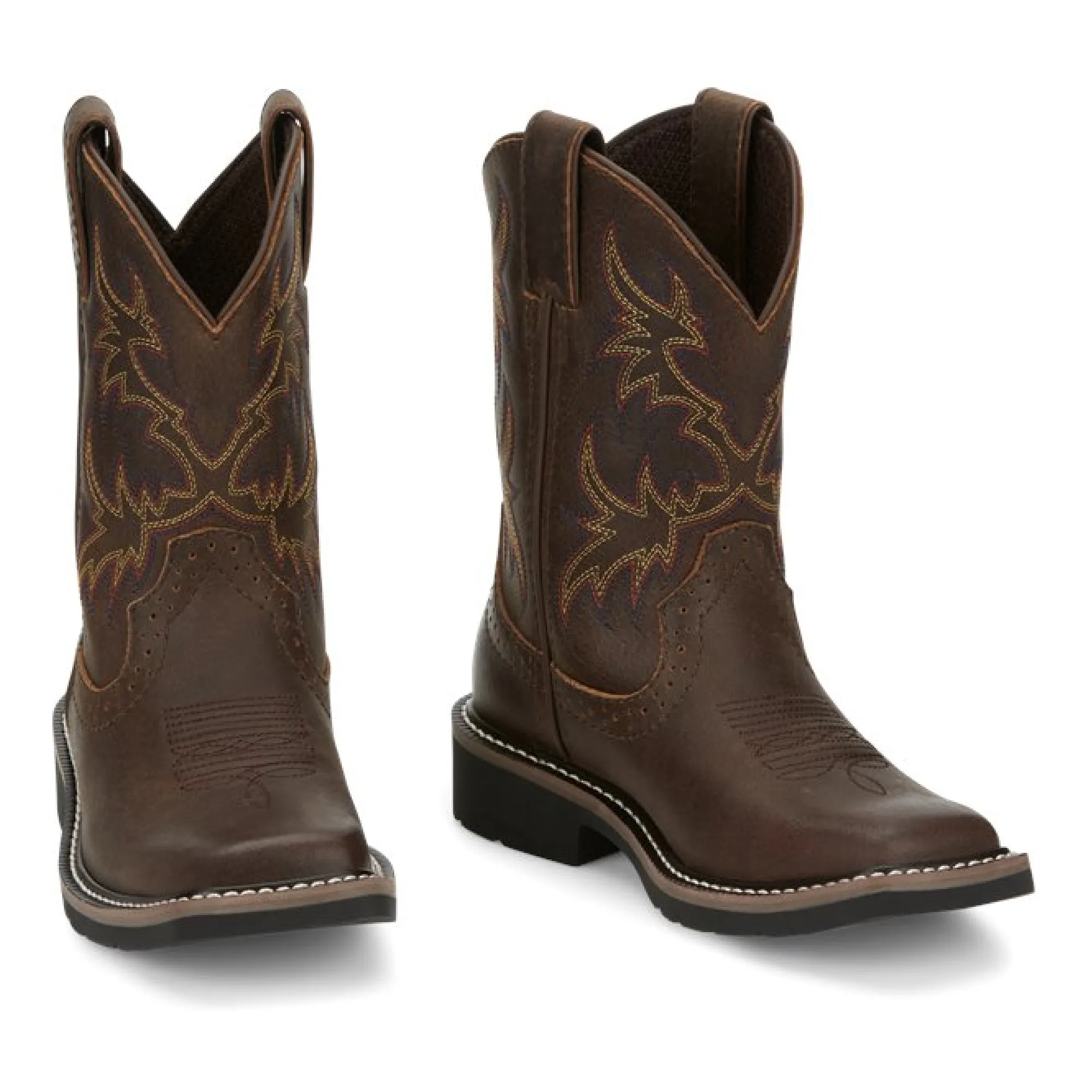 Justin Boots Kids Cattleman | Style SK4681 Color Brown