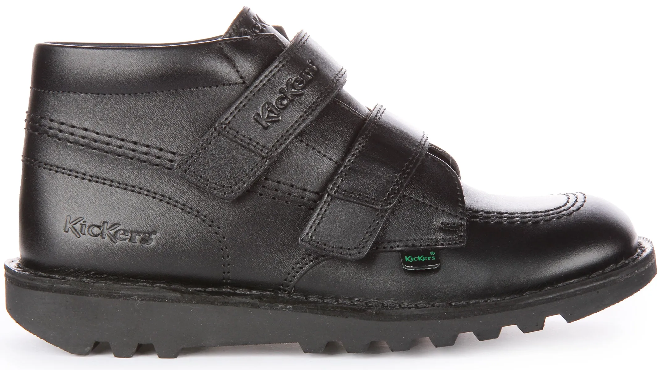 Kickers Kick Hi Velcro Youth In Black