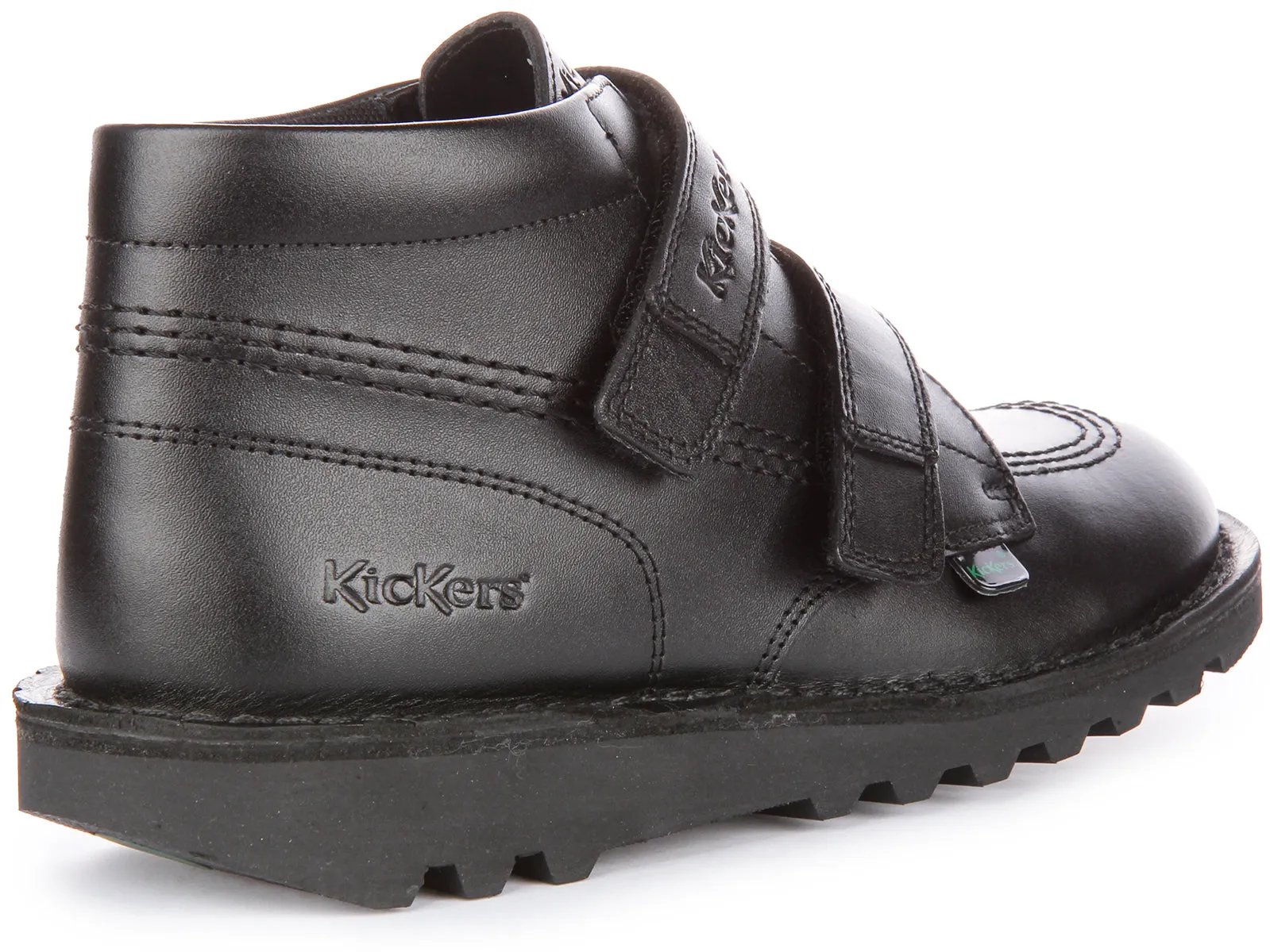 Kickers Kick Hi Velcro Youth In Black