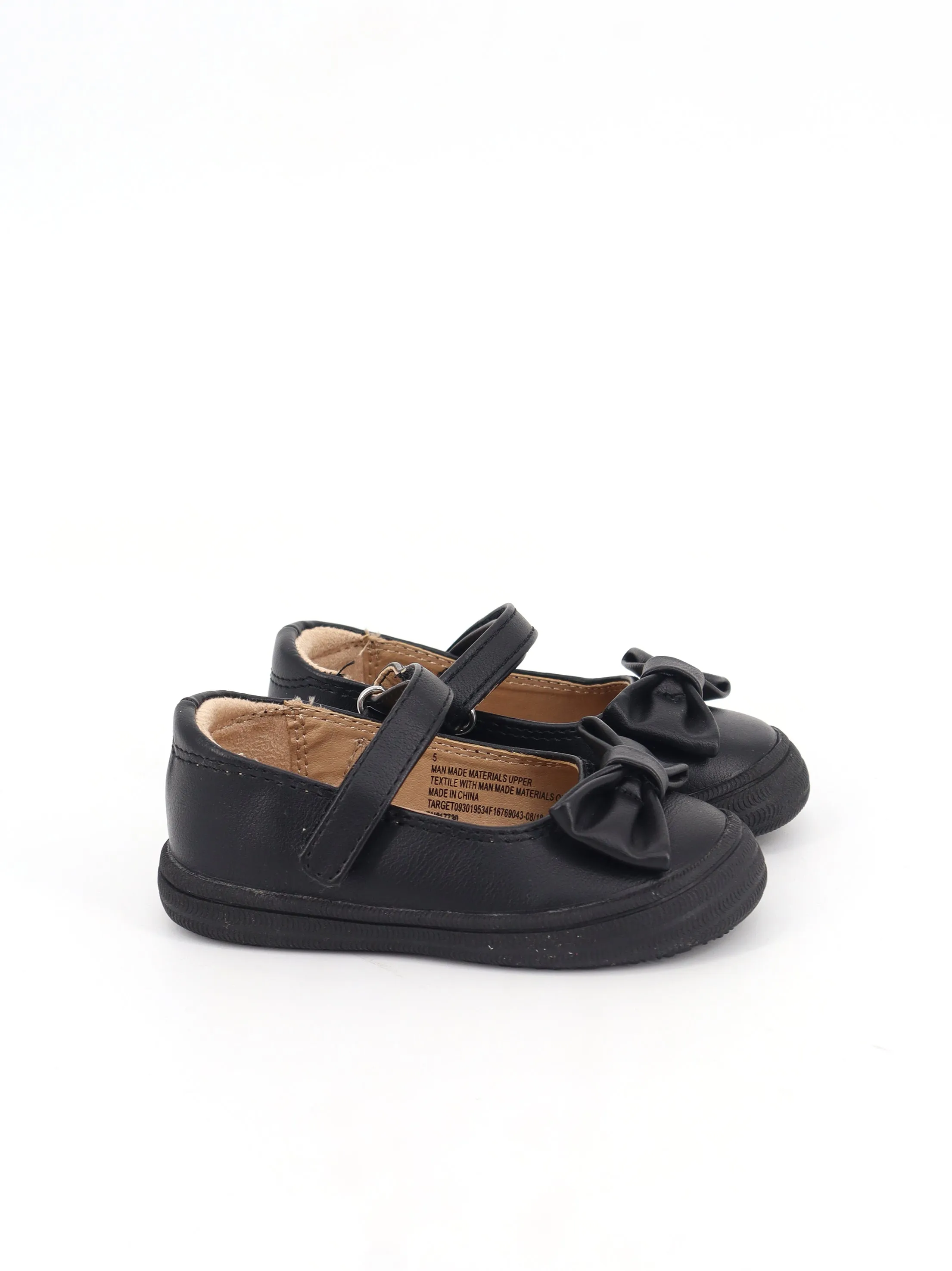 Kids Girl's Textured Sandals,Black