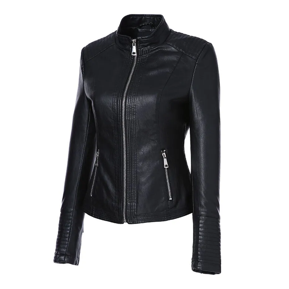 Ladies Biker Jacket Inspiring Leather Touring Wear3