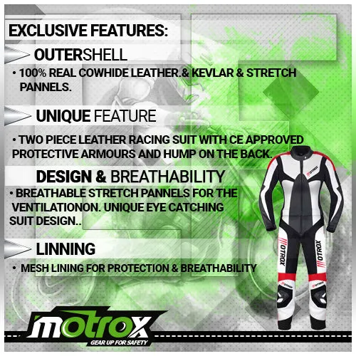 Ladies Motorcycle Suit Authentic Leather Race Wear