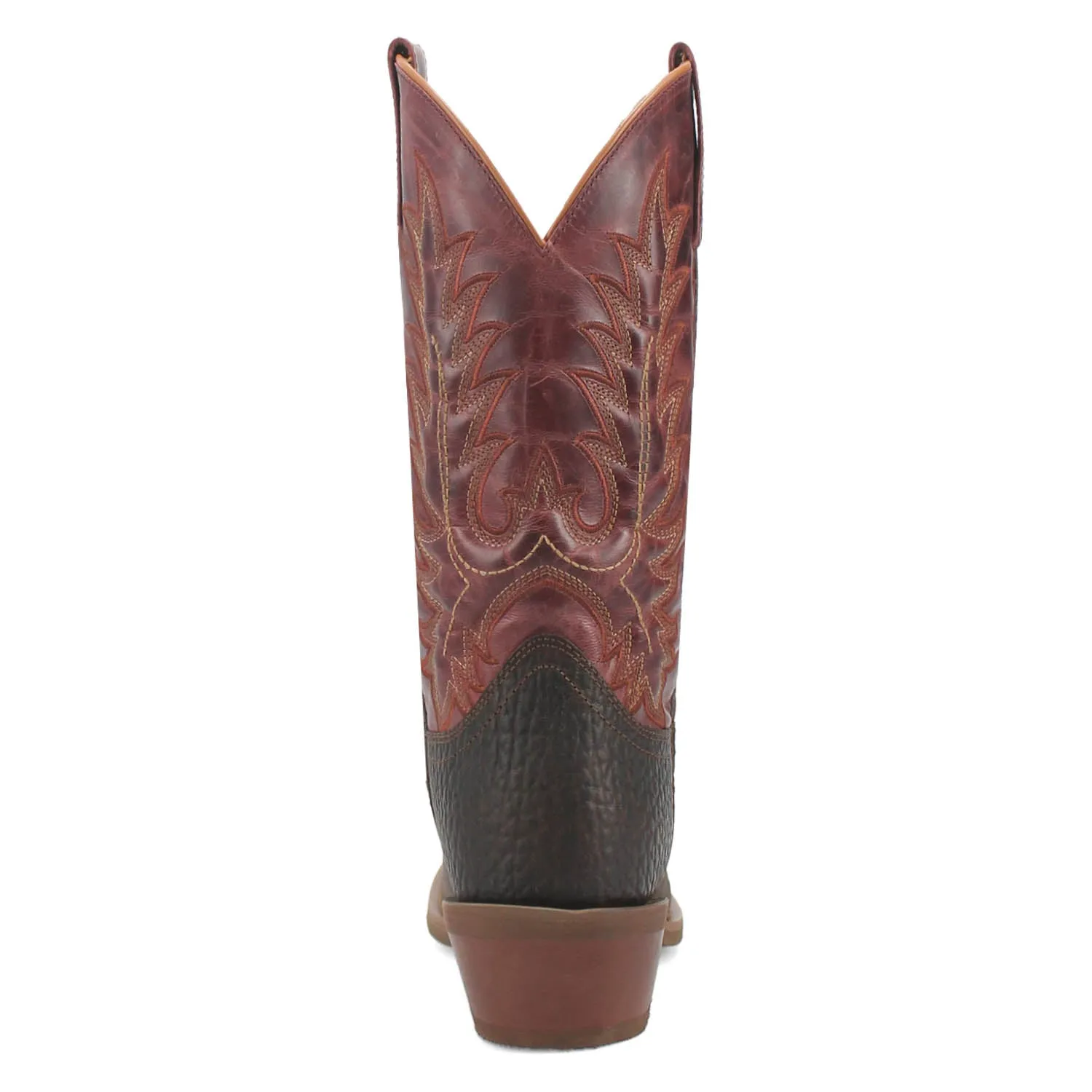 Laredo Mens Kent Brown/Red Leather Work Cowboy Boots